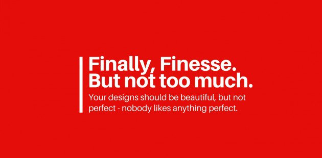 最后，技巧在精而不在多