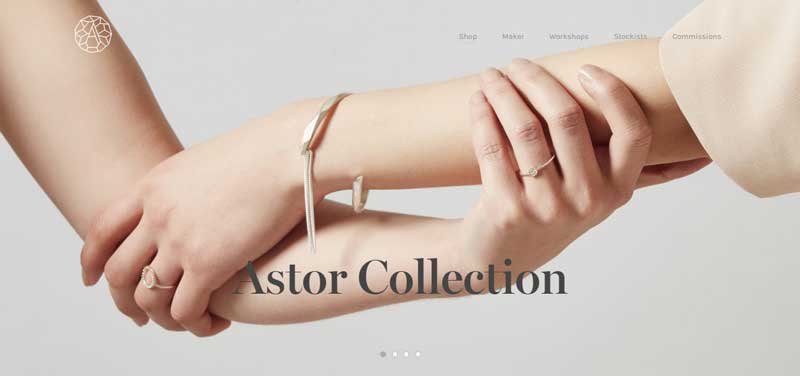 珠寶網(wǎng)站設(shè)計(jì)實(shí)例--Abby Seymour