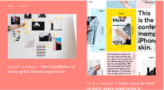 極簡主義的網站設計需要哪些元素來搭配？